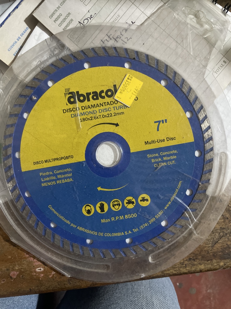 Abracol disco diamantado 7
