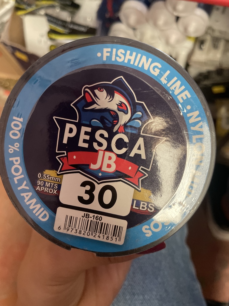 PESCA JB línea nylon 30 lbs