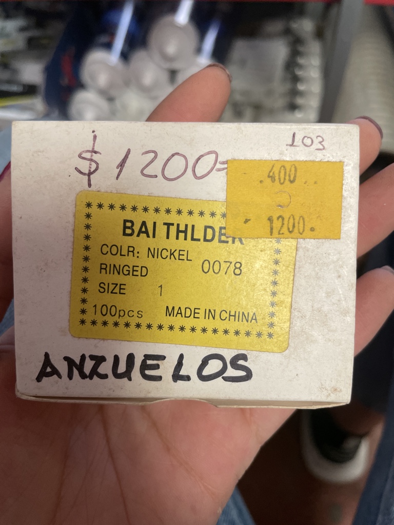 Baithlder anillos nickel size 1 anzuelos