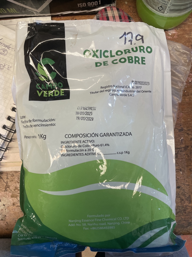 Campo Verde Oxicloruro de cobre 1Kg