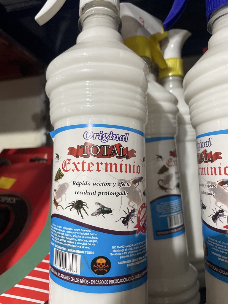 Total Exterminio insecticida grande