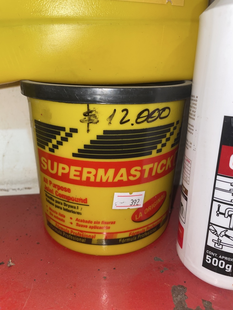 Supermastick amarillo masilla
