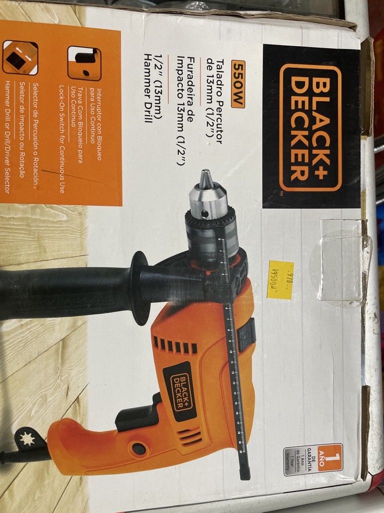 Black+Decker Taladro percutor 55W