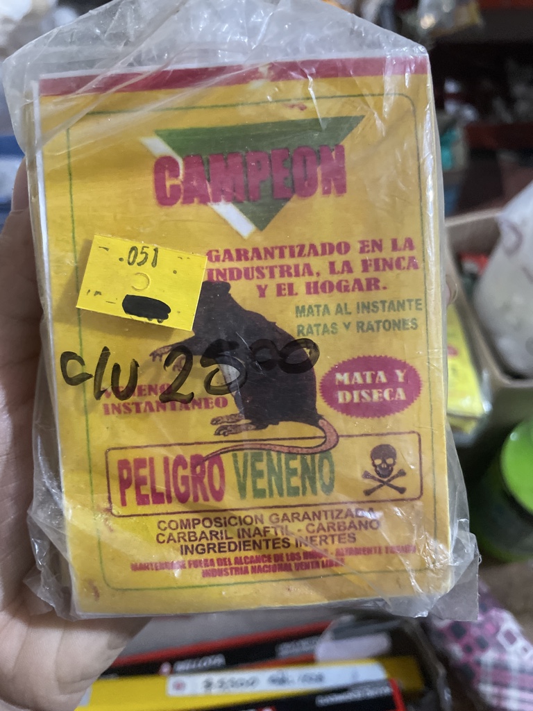 Campeon veneno rata
