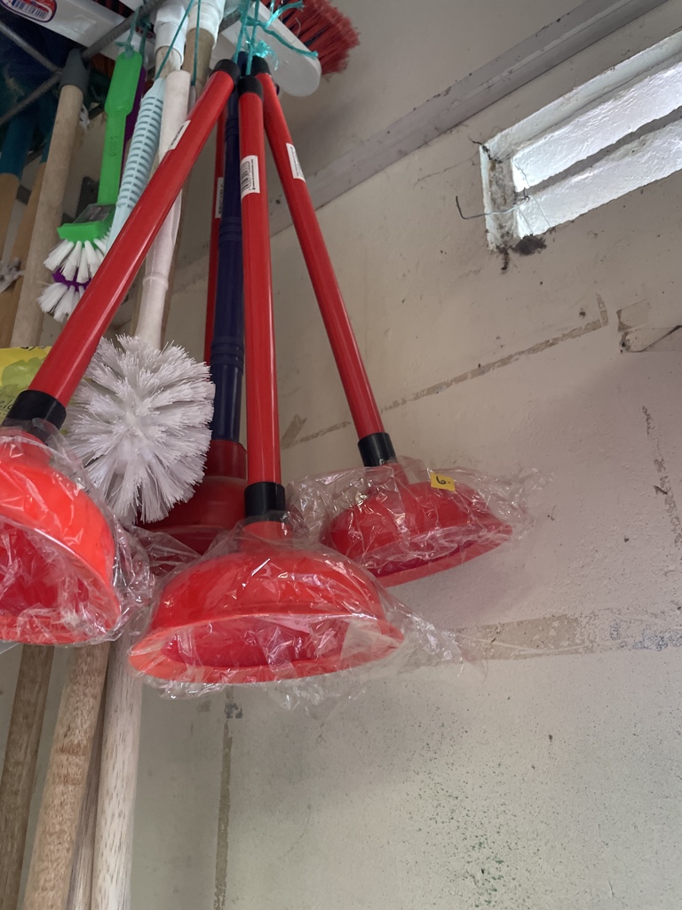 Desatascador chupa rojo