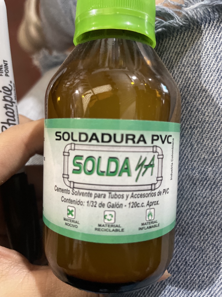 SOLDA soldadura PVC 120cc