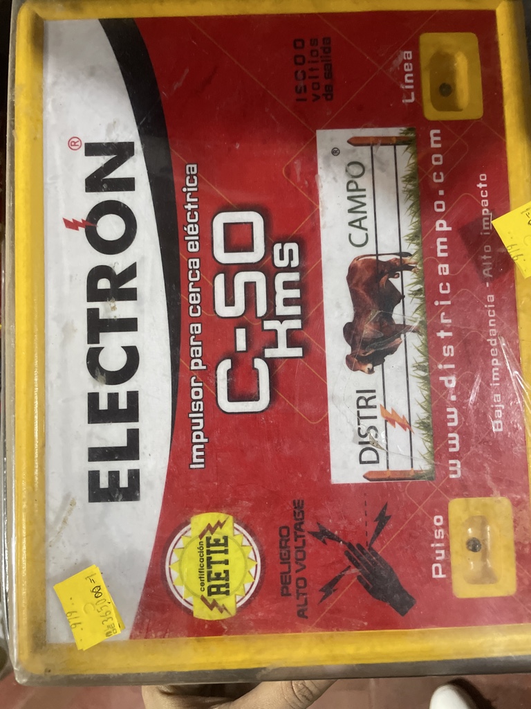 Electrón C-50 cerca eléctrica