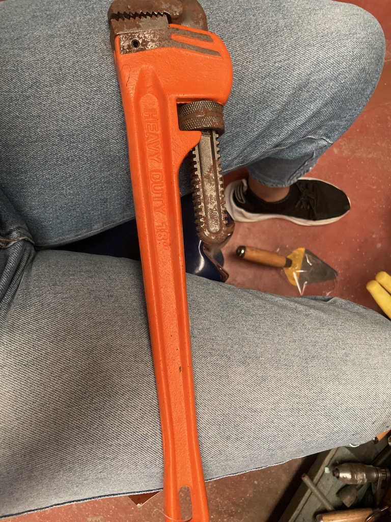 Heavy Duty llave 18” naranja