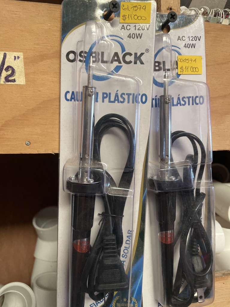 OSBLACK cautin plástico