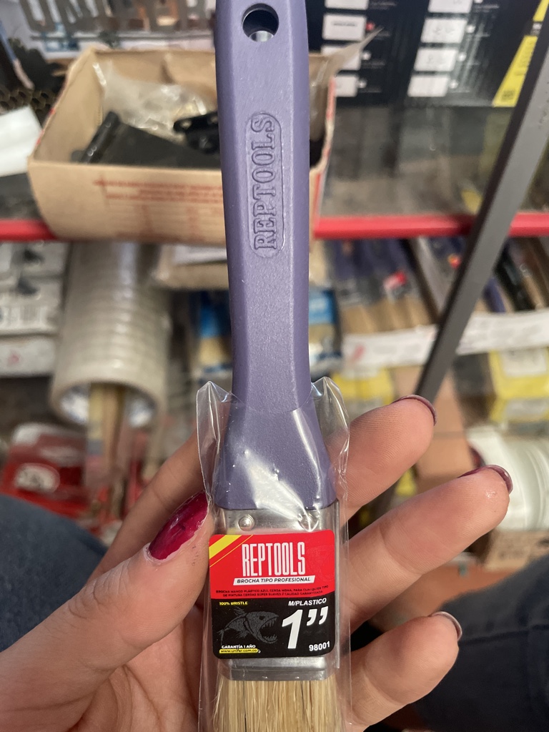 Reptools brocha morada 1 pulgada