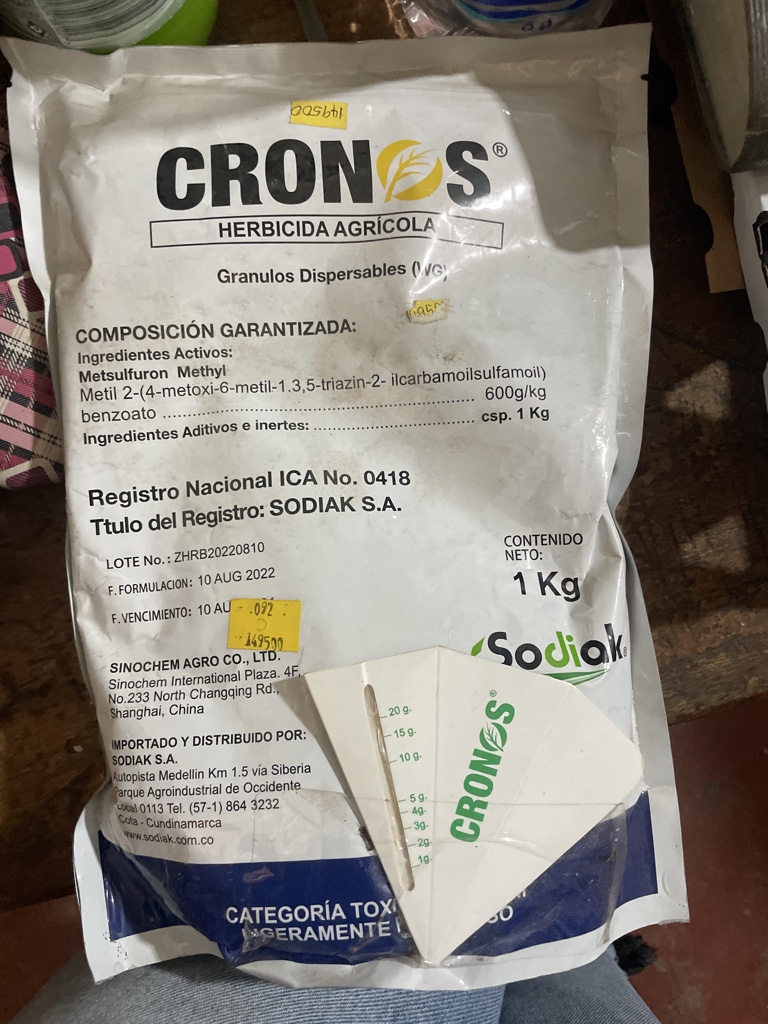 Cronos herbicida agricola 1kg