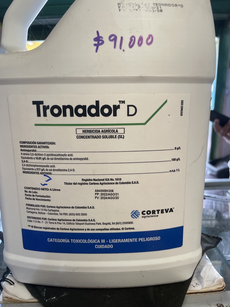 Tronador D herbicida
