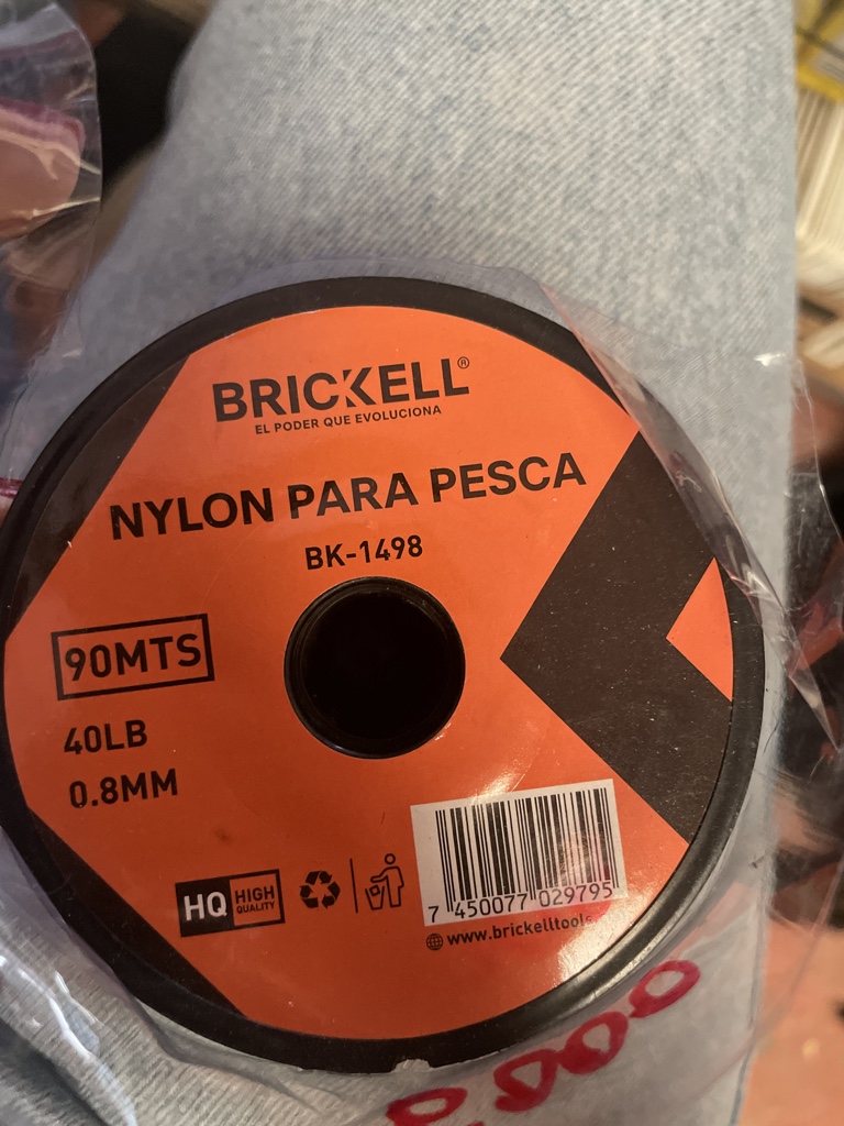 Brickell nylon pesca 90mts
