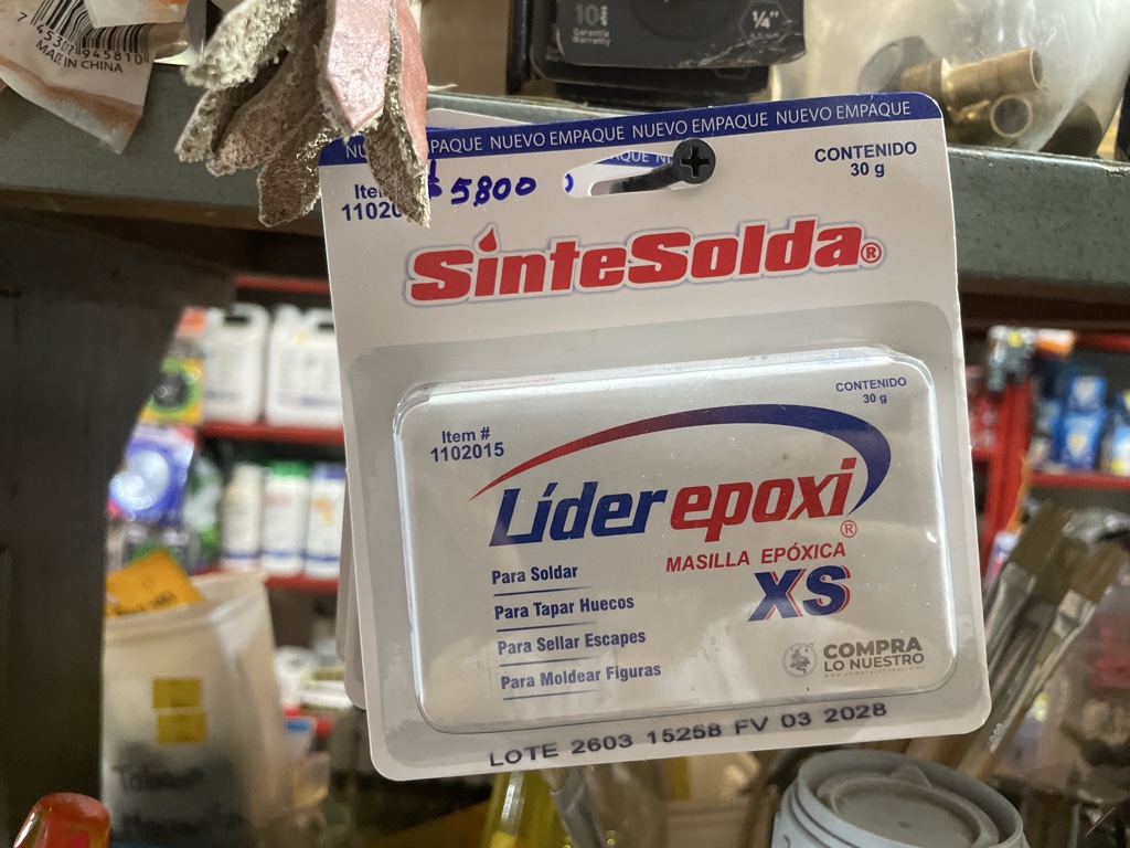 Masilla Sintesolda 30g