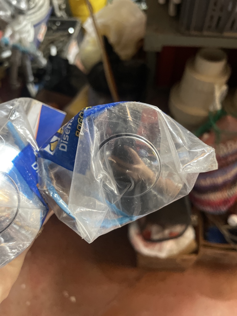 Sifón cromado rioplast