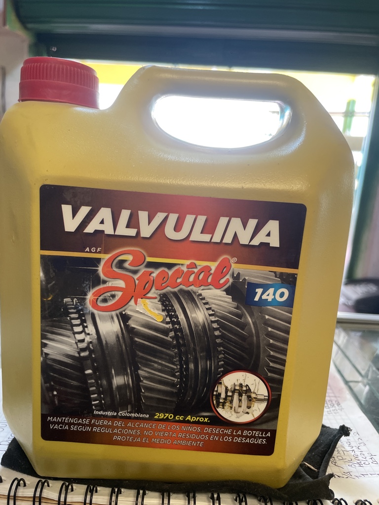Valvulina Special 140 / 2970 cc Aprox