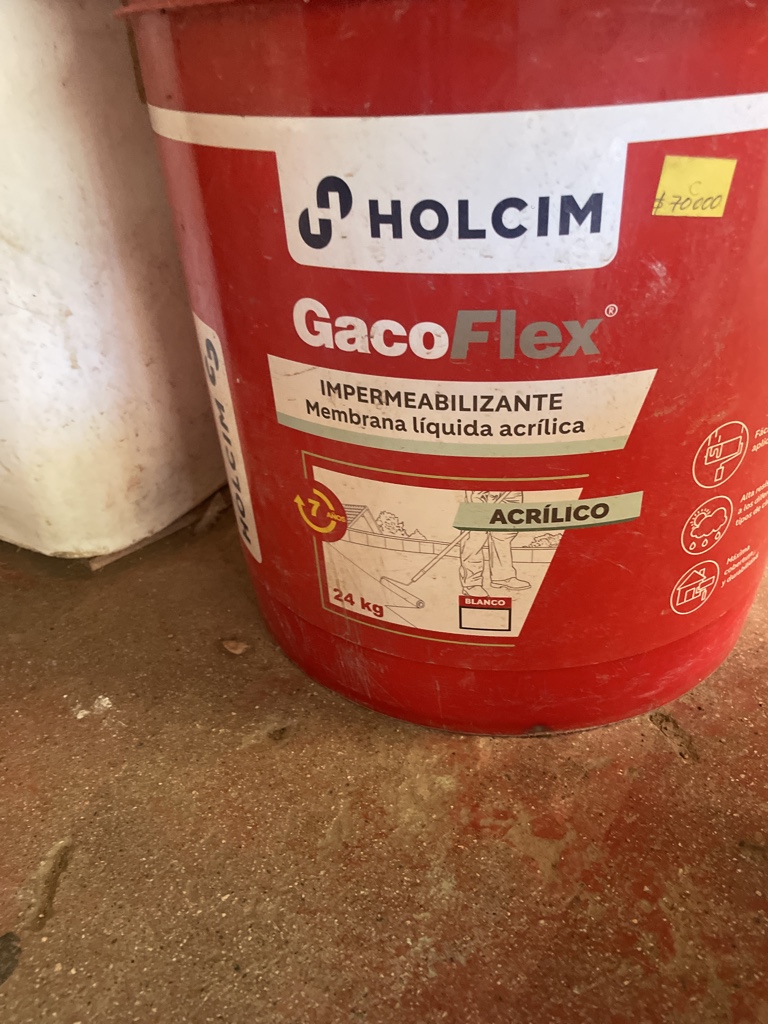 Holcim GacoFlex impermeabilizante blanco