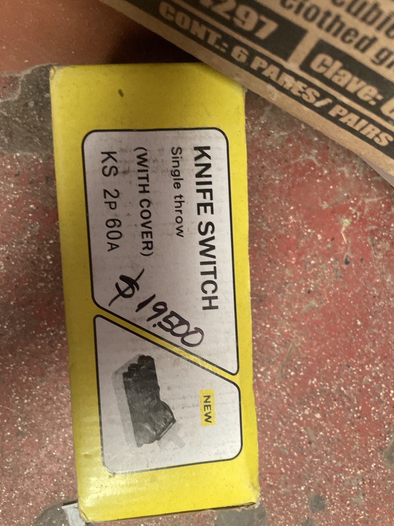 Knife Switch KS 2P 60A