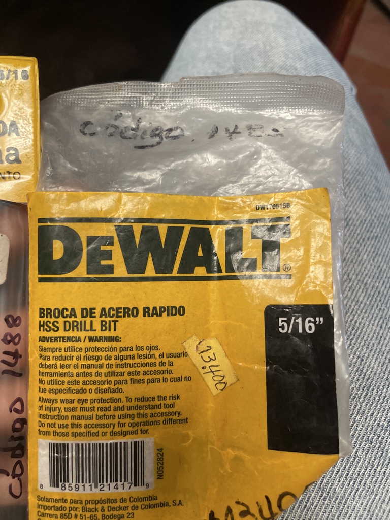 Barracuda broca metal 5/16 DEWALT