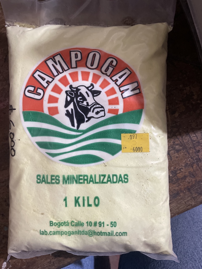 CAMPOGAN sales mineralizadas 1 kilo