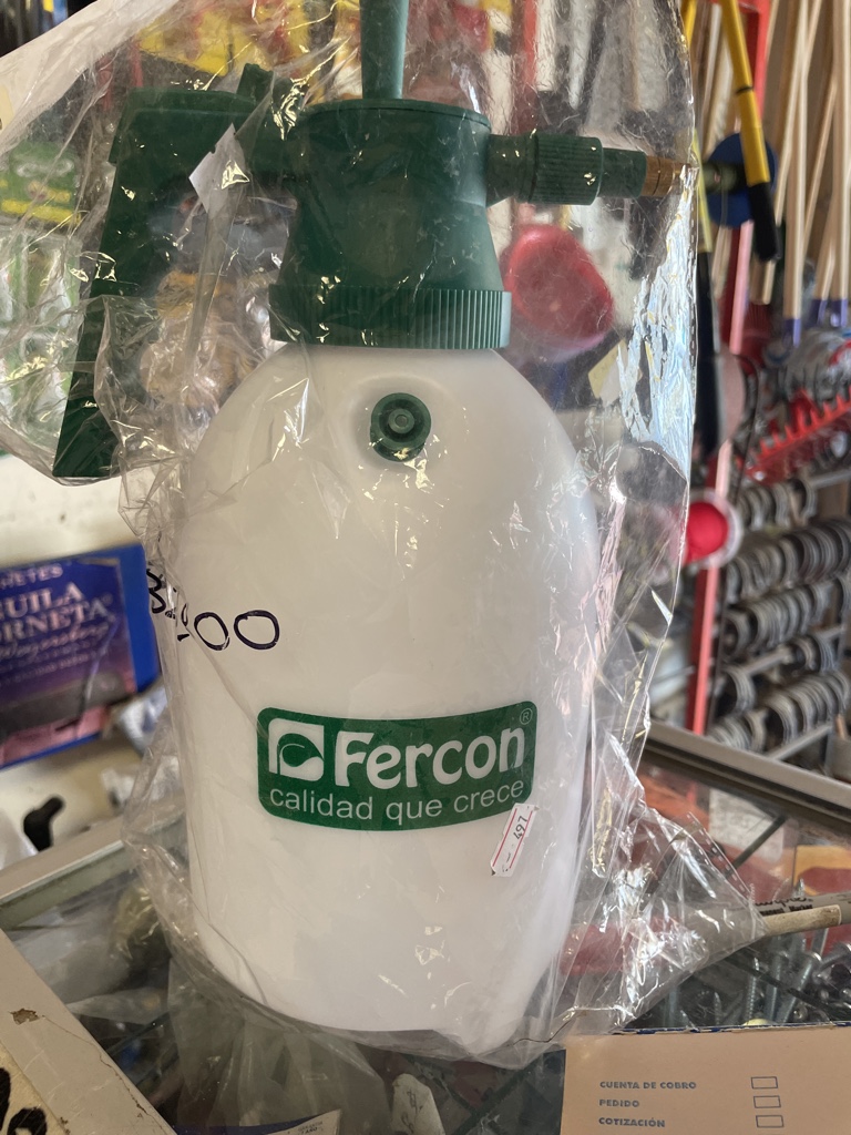 Fercon fumigador blanco y verde 2lts