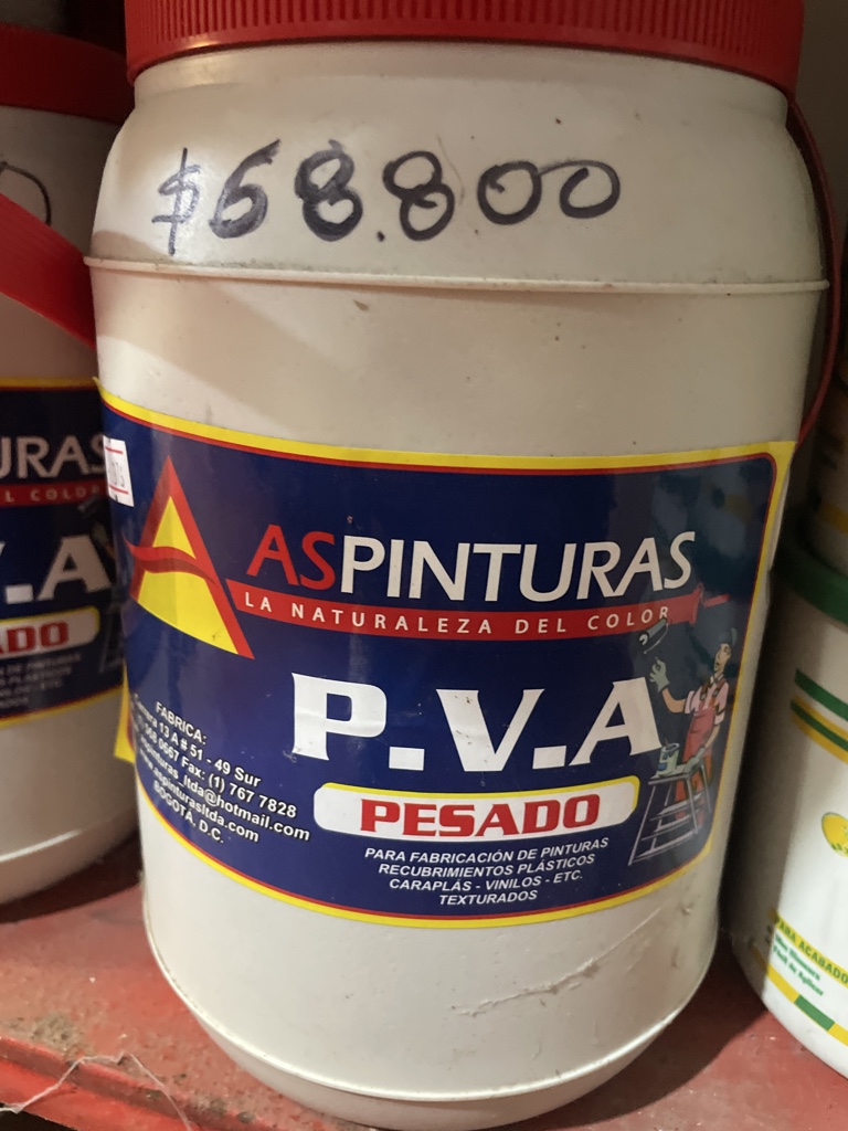 Aspinturas P.V.A pesado