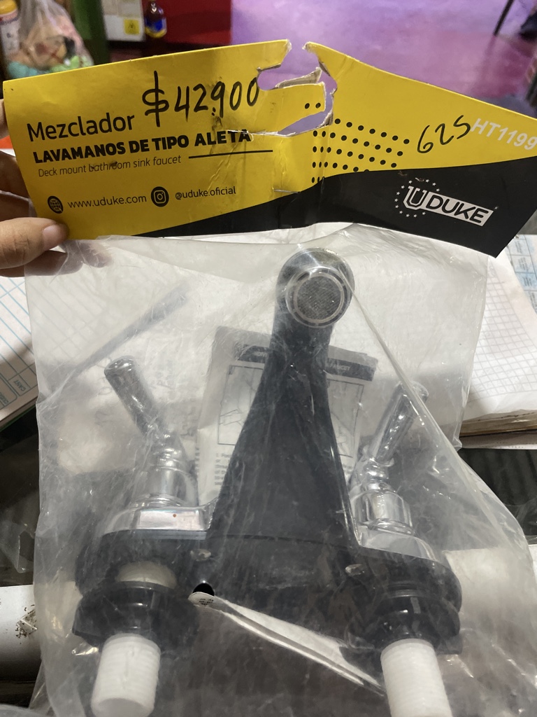 Lava manos tipo aleta UDUKE