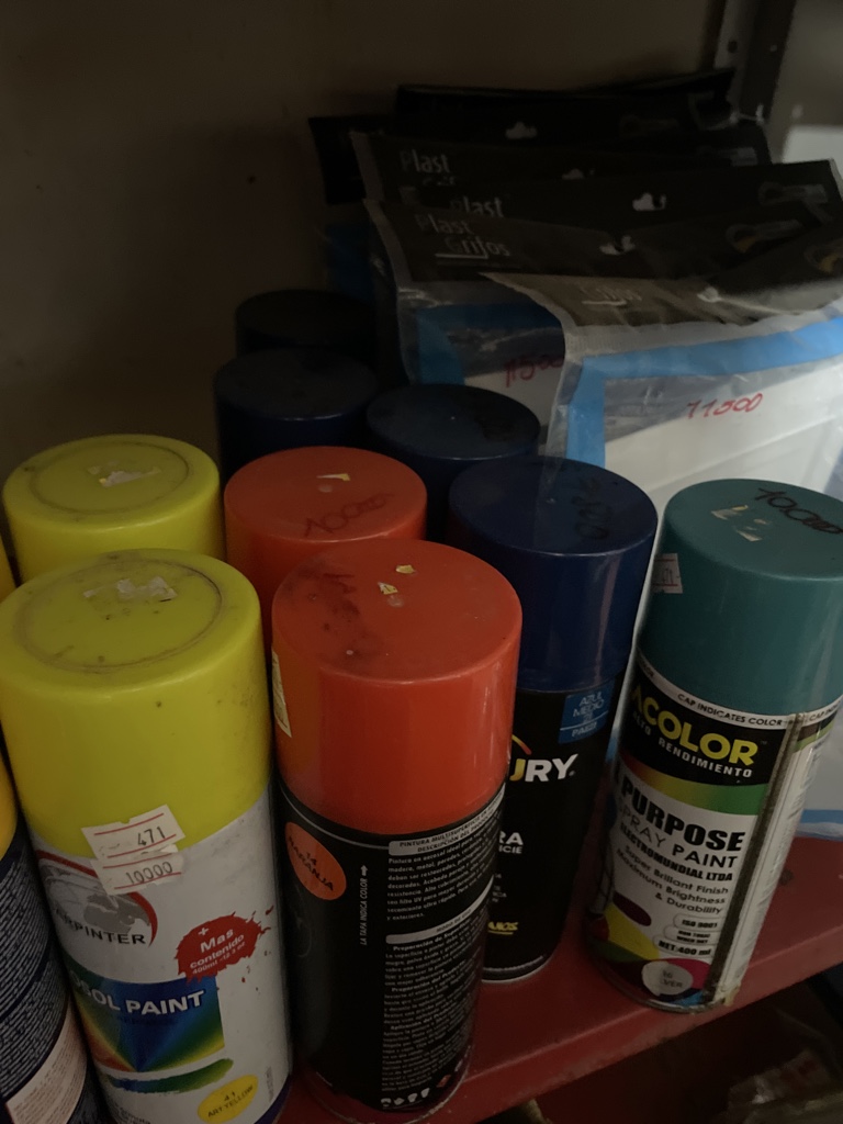 Aerosol paint, Mercury