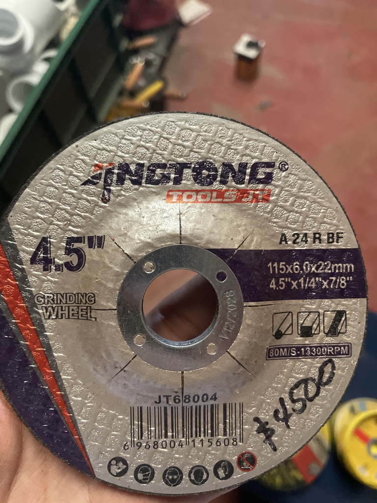 JING TONG Tools 4.5” disco desbaste