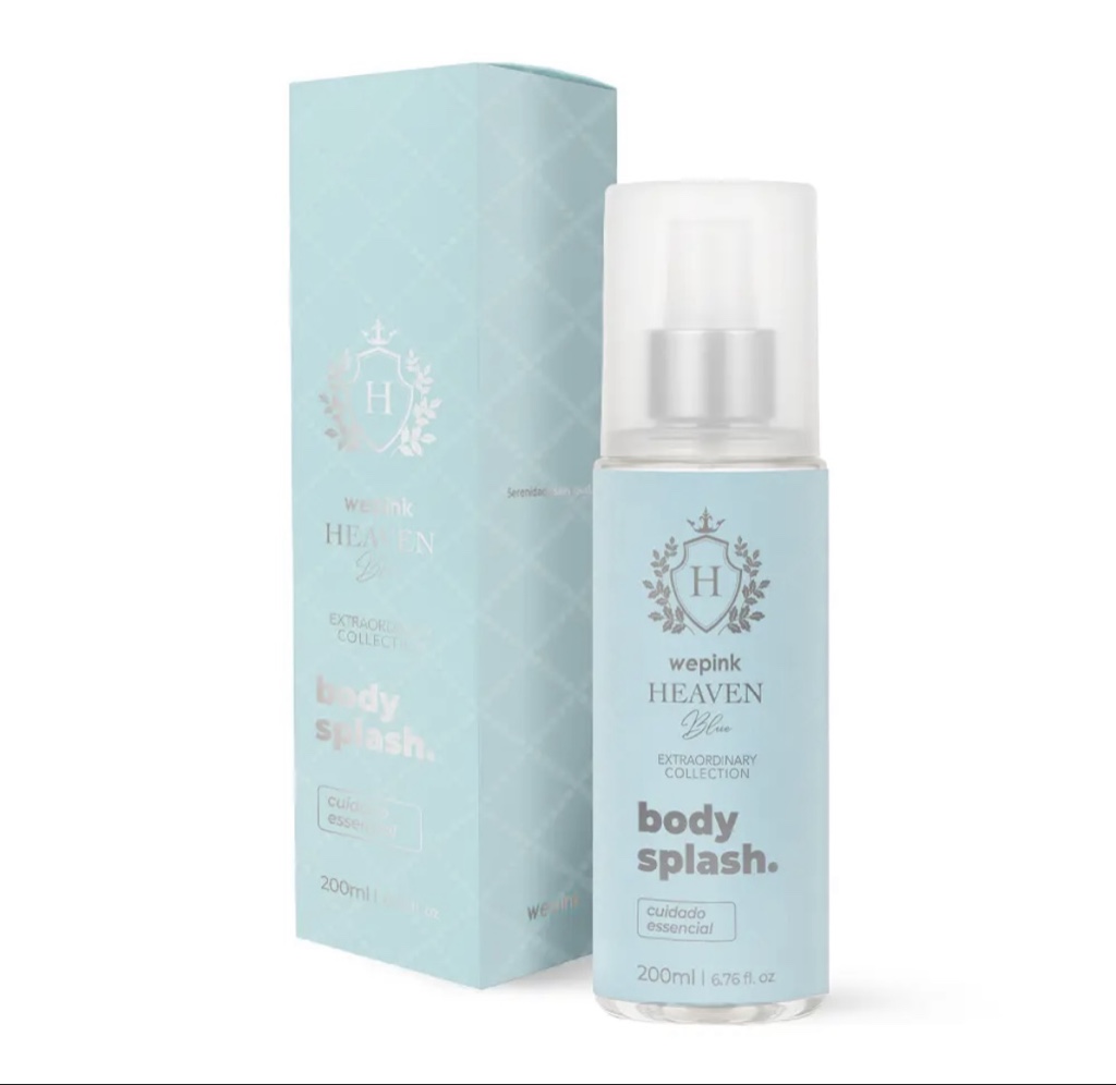 Body Splash Heaven Blue Desodorante Colônia 200ml