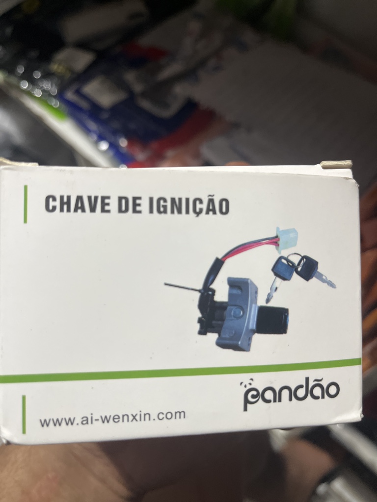Chave de ignição  cg 125 16/18 fan 125 14/15