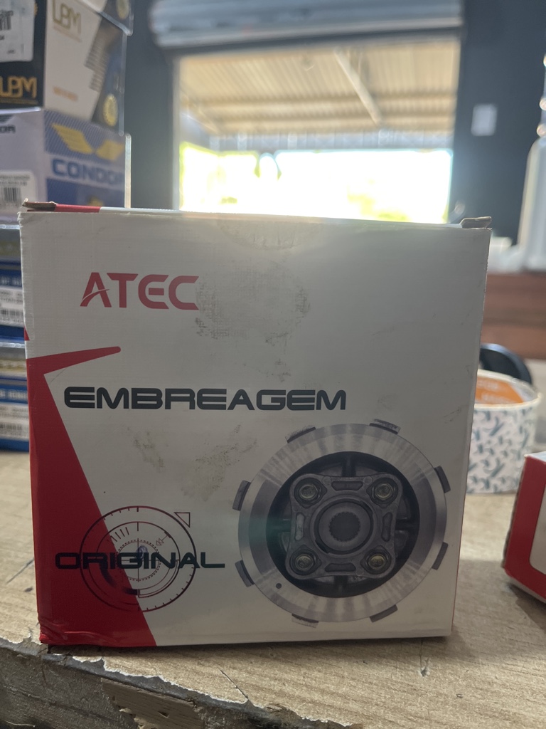 Kit embreagem completo titan fan broz