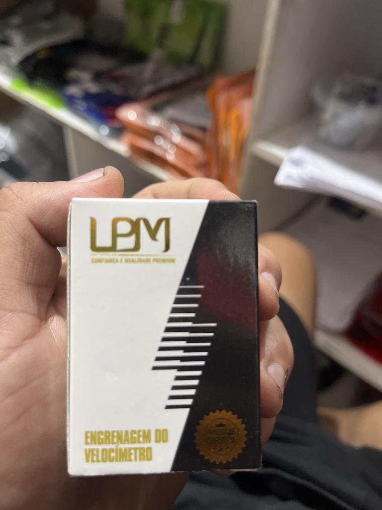 Engrenagem do velocímetro titan 125 fan 125 biz 100