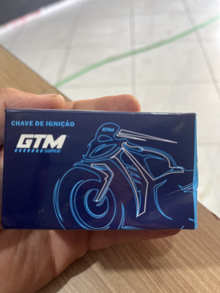 Chave ignição pop  110 GTM