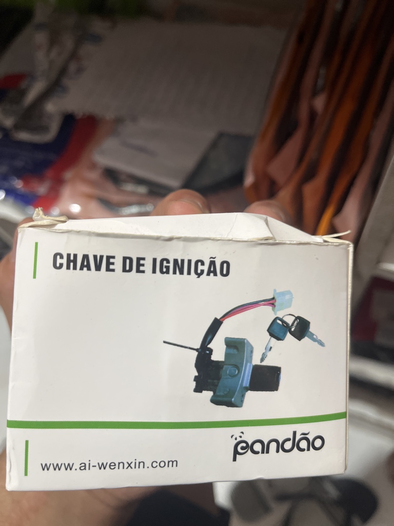 Chave de ignição titan 150 fan 14/15