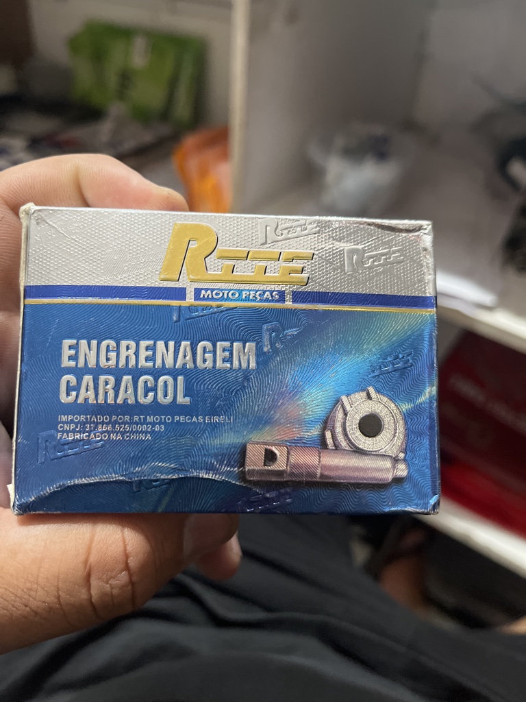 Engrenagem do velocimentro da titan broz