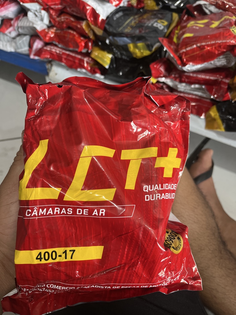 Câmara  de ar 17 broz traseira