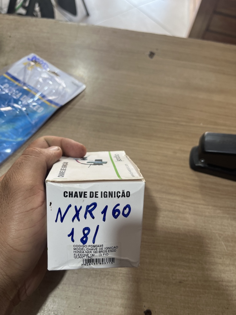 Chave ignição broz 2018