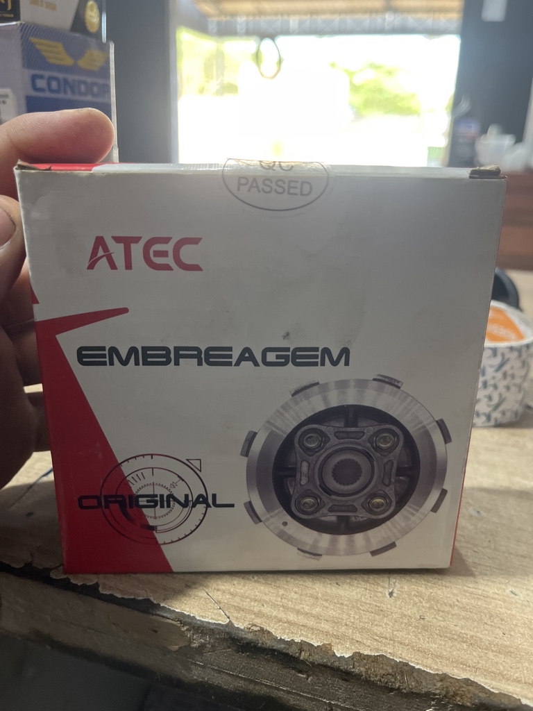 Kit embreagem completo titan fan