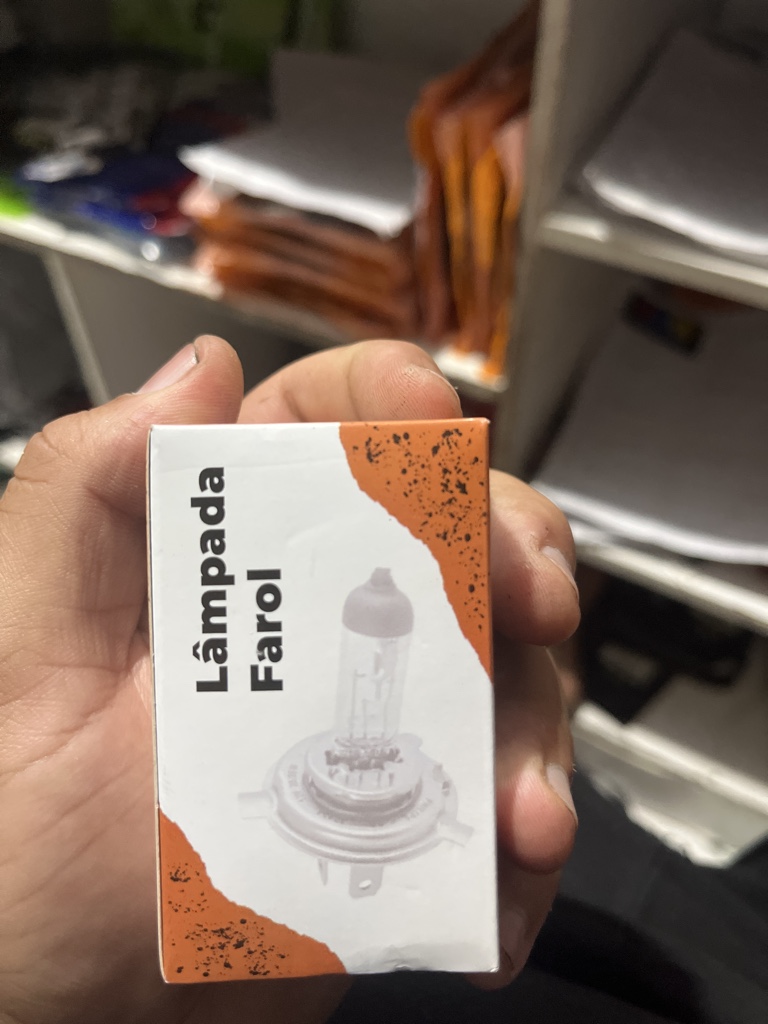 Lâmpada do farol durace  h4