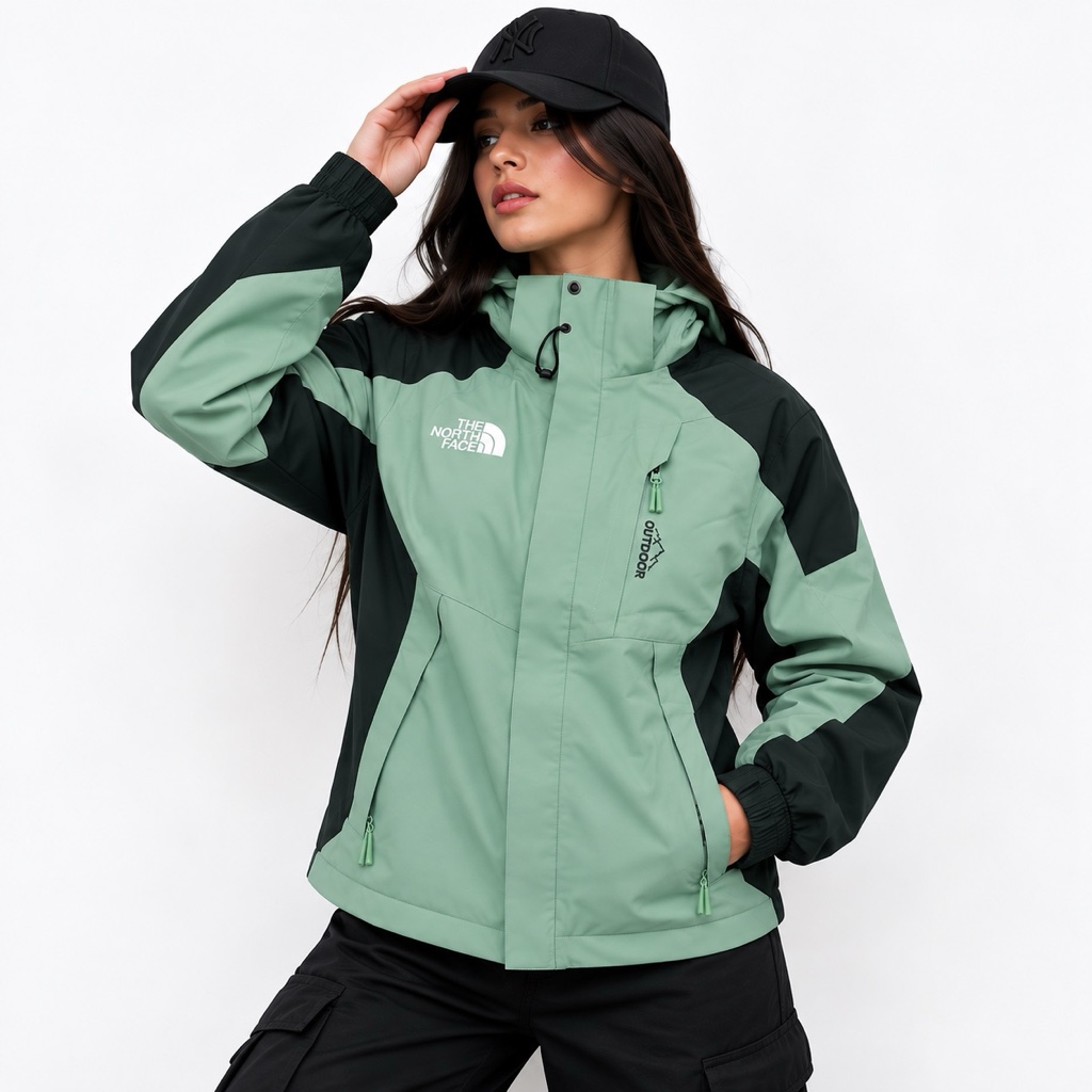 Rompevientos  chaqueta verde