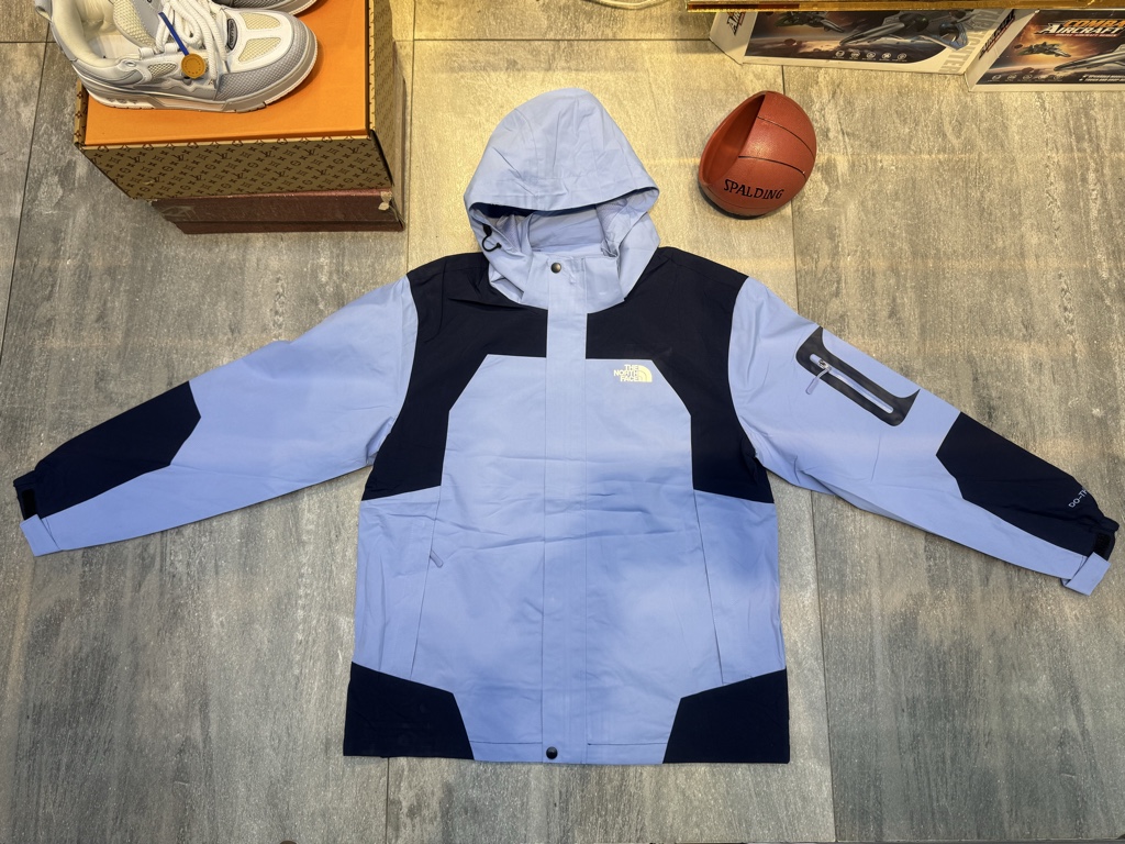 chaqueta Rompevientos azul