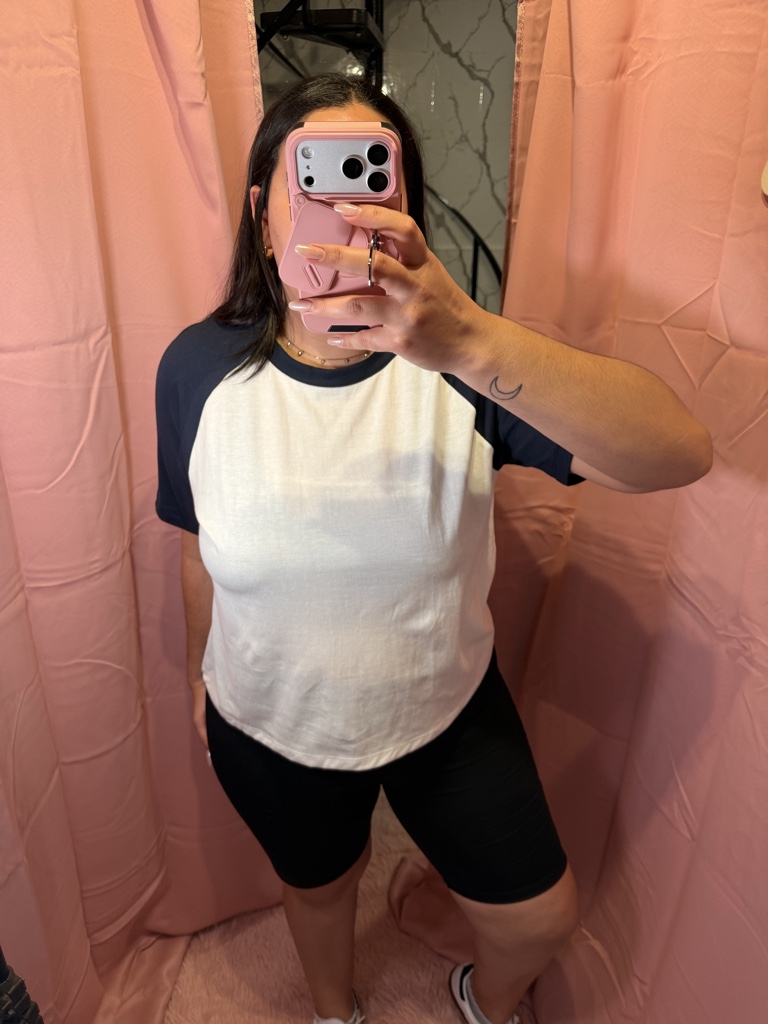 Remera Combi Algodon