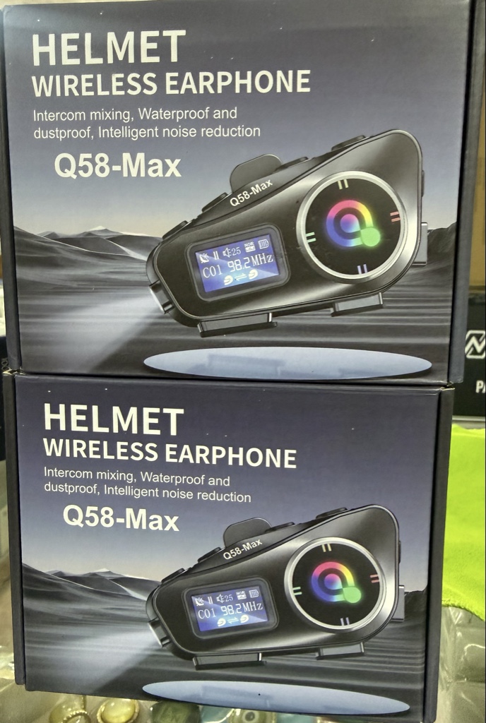 Q58-Max audifono para casco negro