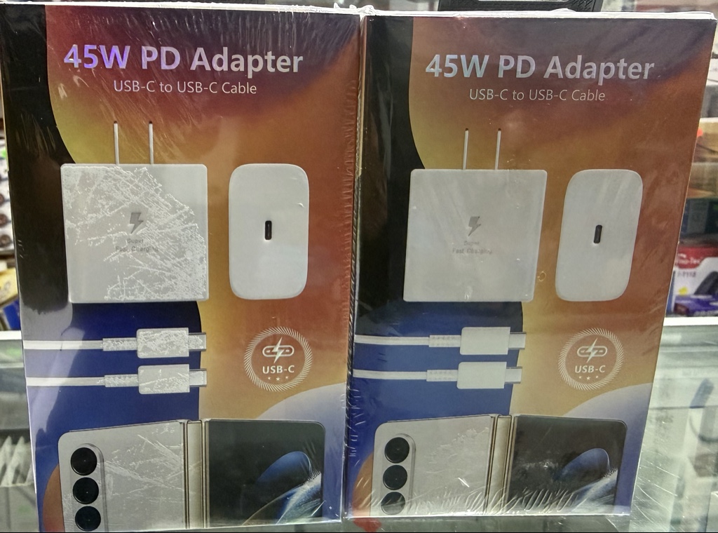 45W PD Adapter USB-C blanco
