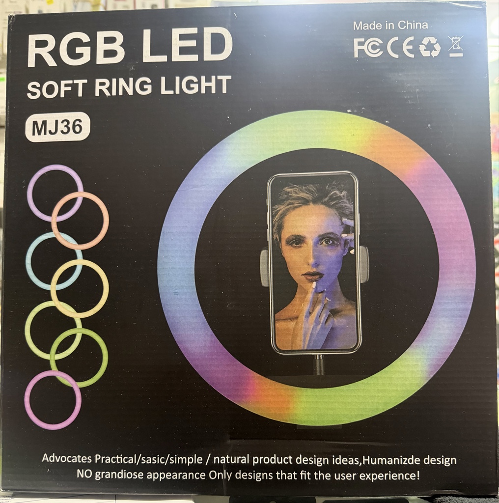 RGB LED aro de luz MJ36