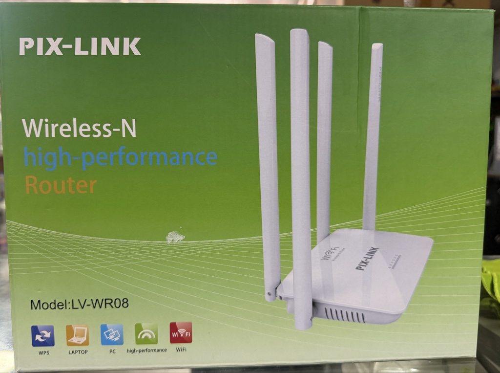 PIX-LINK Router Wireless-N blanco