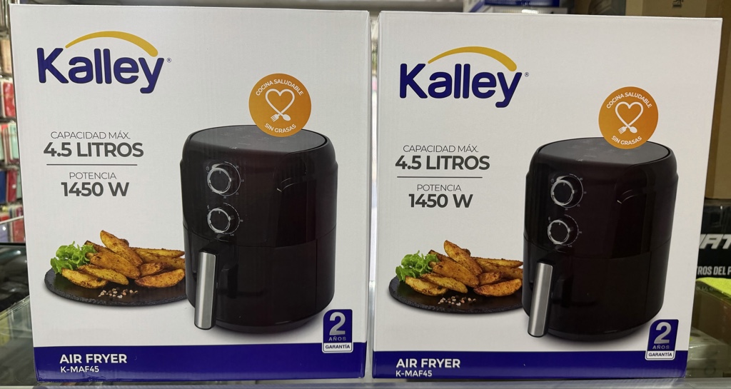 Kalley Air Fryer negra 4.5L