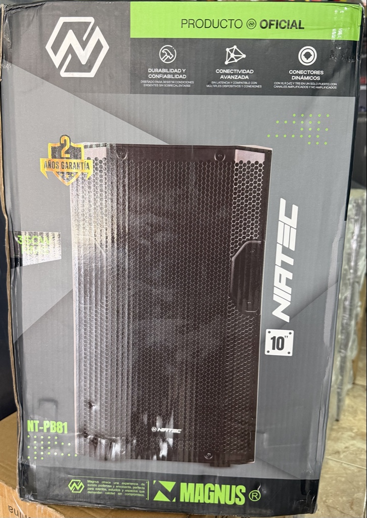 Magnus Niatec parlante negro 10
