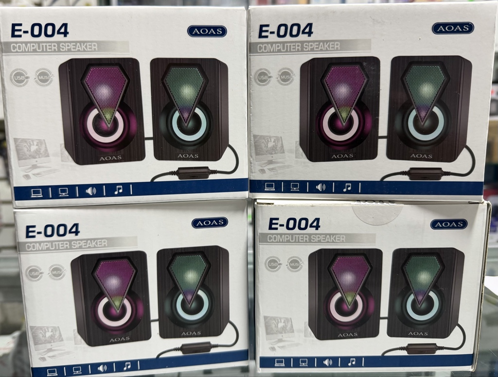 AOAS E-004 parlantes negros